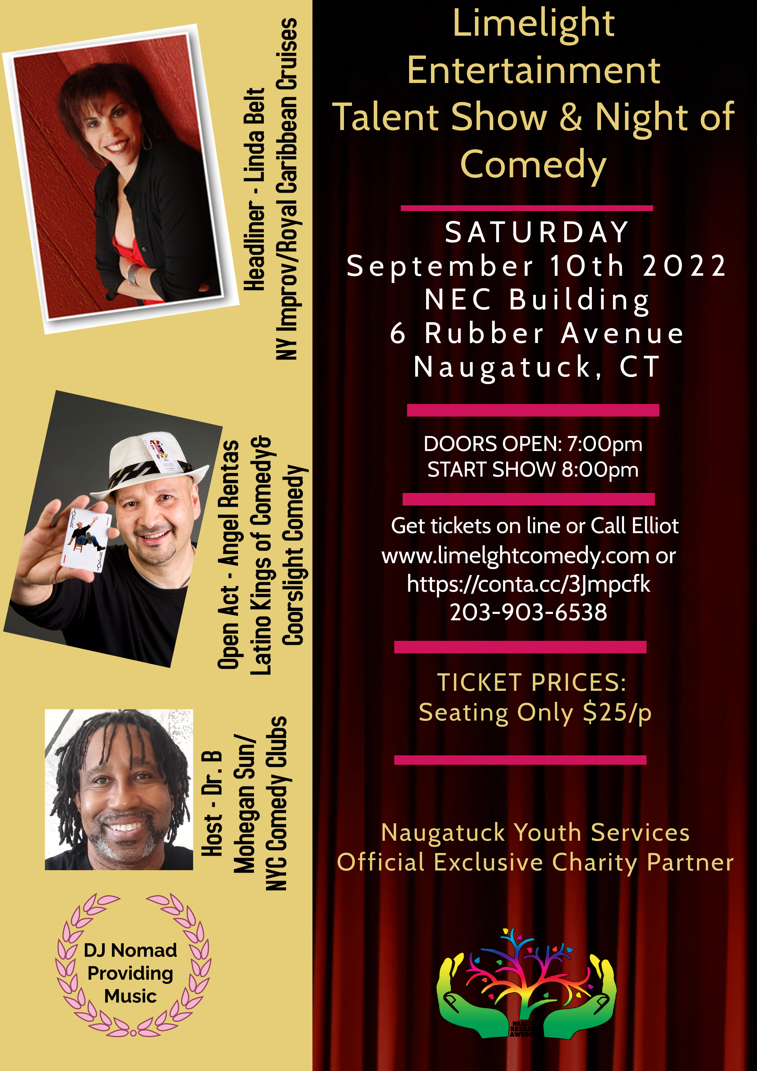 Comedy with Dr B Comedy with Dr B