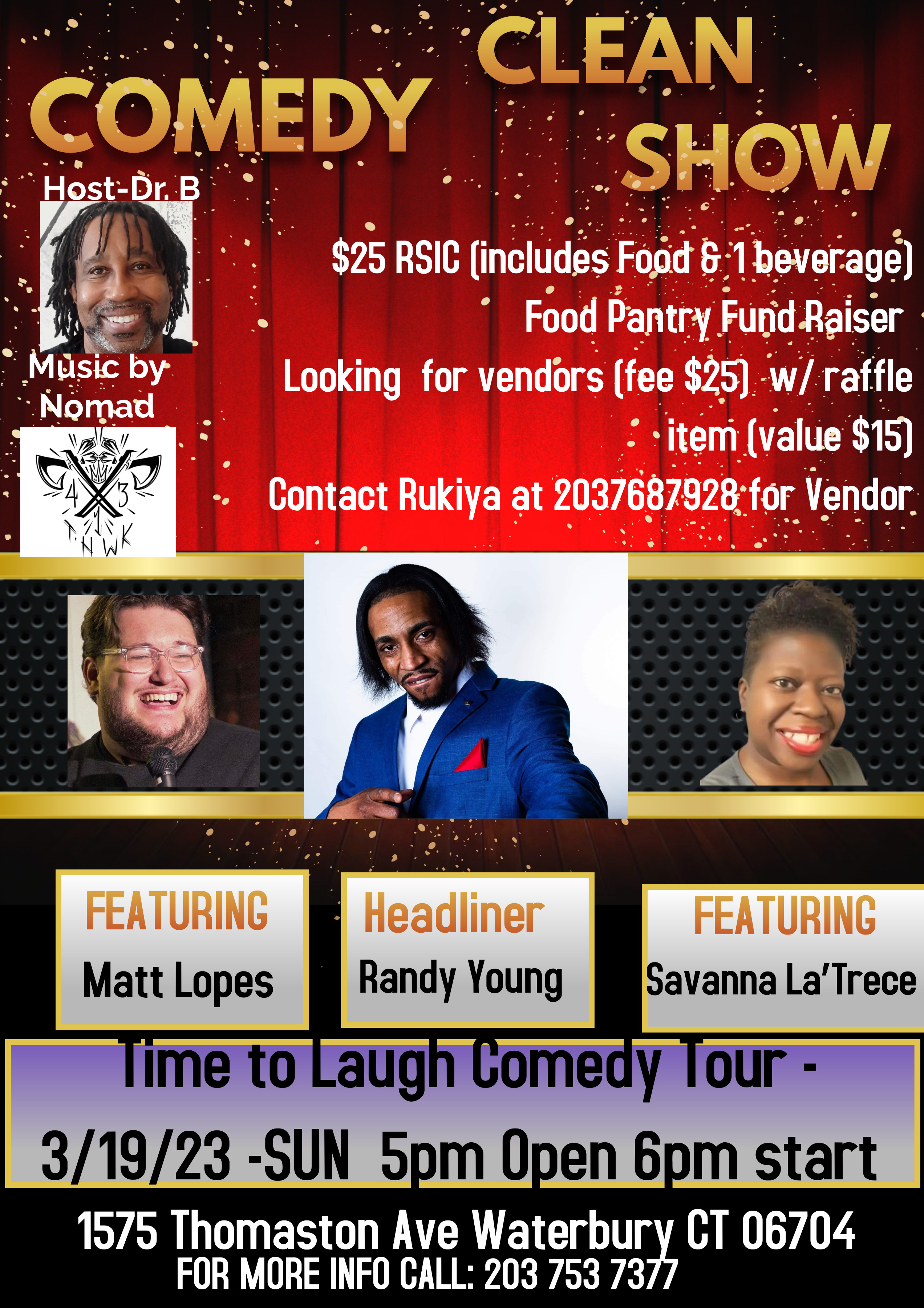 Comedy with Dr B Comedy with Dr B
