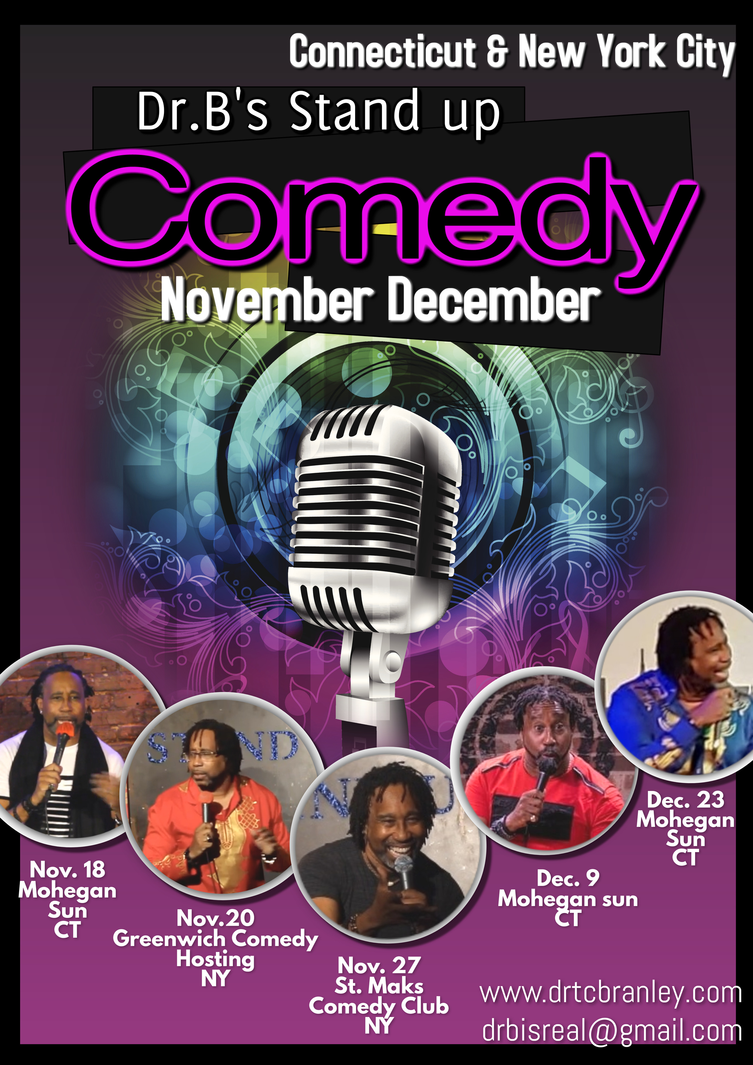 Comedy with Dr B Comedy with Dr B